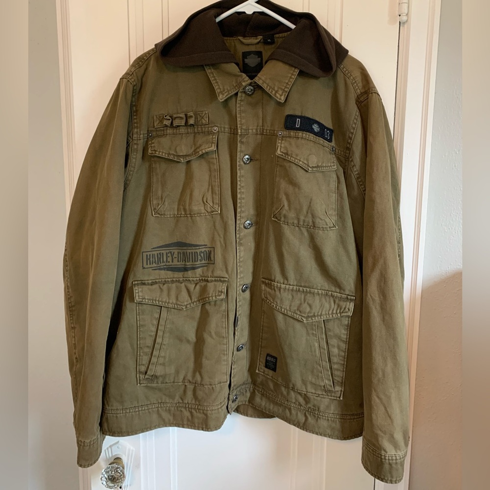 Men’s Harley Davidson Canvas Jacket